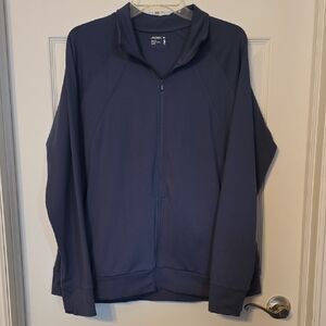 Blue Full-Zip Jacket